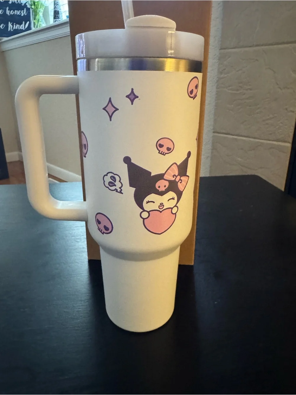 Stanley Kuromi Flowstate Quencher 40oz Tumbler, Brand New - Picture 2 of 6